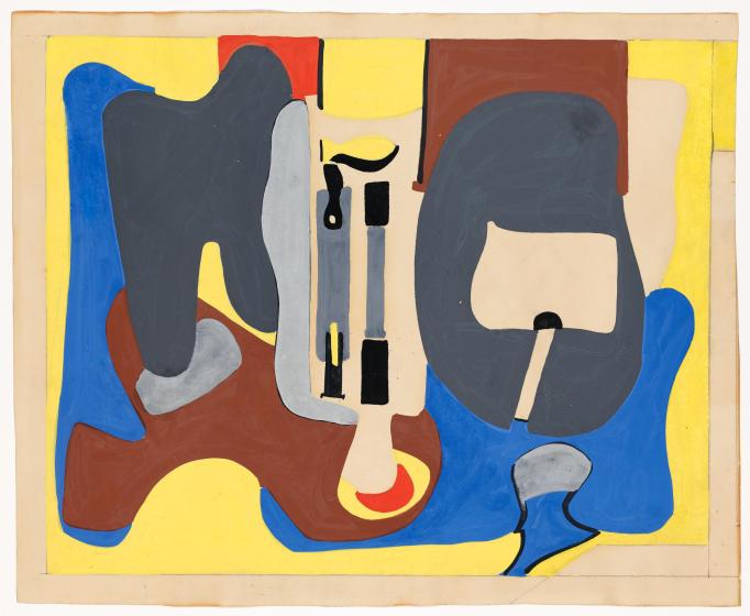 6_Arshile Gorky, Study for Mechanics of Flying, Newark Airport Aviation Murals c. 1936.jpeg