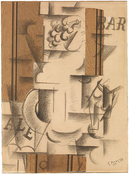 Georges Braque, Fruit Dish and Glass, 1912 (사진출처-The Metropolitan Museum of Art).jpg